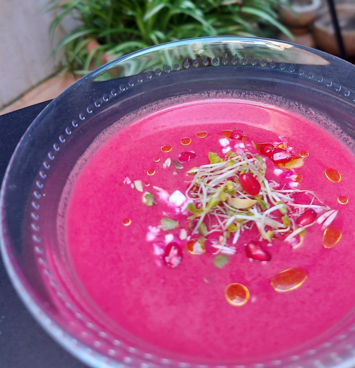 GAZPACHO O SOPA FRIA DE REMOLACHA